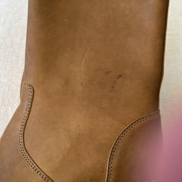 Swedish Hasbeens pull on Plain Boot Clog Boot Tabacco Taupe Color🌈❤️ - Picture 10 of 10